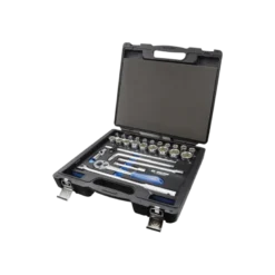 Coffret De Douilles Et Accessoires1/2" 6 Pans Evawave - 27 Pièces King Tony - 4527MRE02