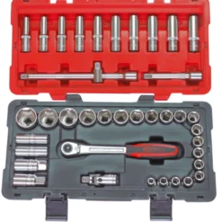 Coffret de douilles et accessoires ULTIMATE 1/2'', 39 pièces KS TOOLS 922.0639