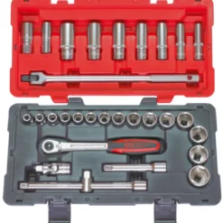 Coffret de douilles et accessoires en pouces ULTIMATE 1/2'', 30 pièces KS TOOLS 922.0630