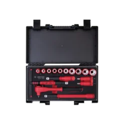 Coffret De Douilles Et Accessoires Isolés 1/2" - 16 Pièces King Tony - 45VE01MRV