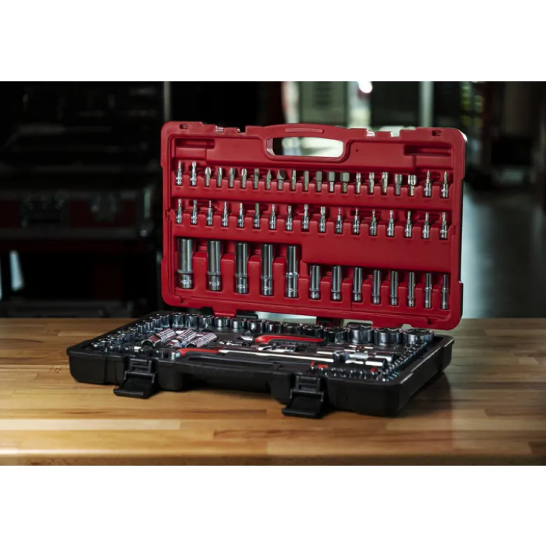 Coffret de douilles et accessoires ULTIMATE 1/4'' - 1/2'', 111 pièces KS TOOLS 922.0711
