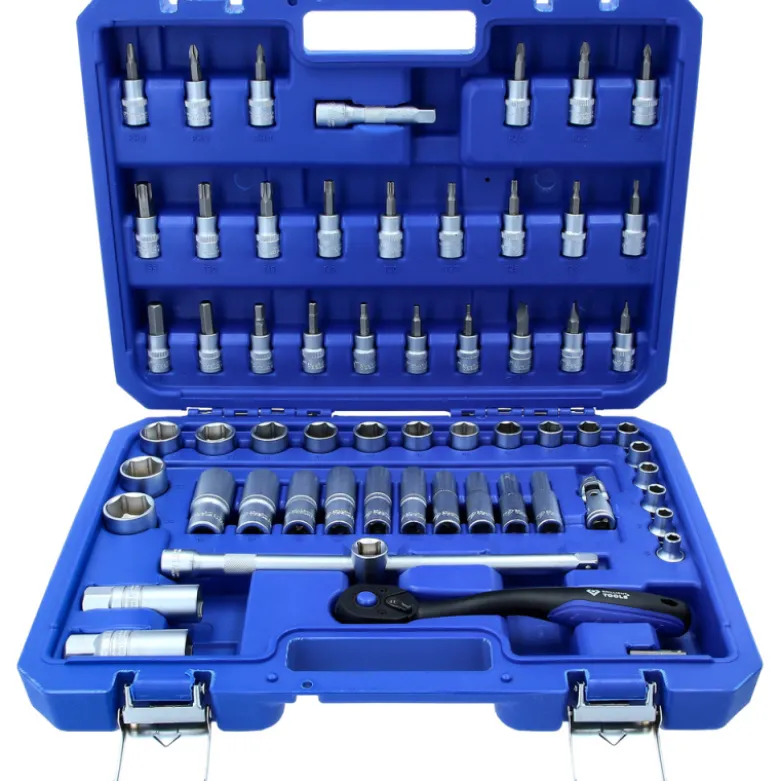 Coffret de douilles et cliquets 3/8'' 61 pcs BRILLIANT TOOLS - BT021061