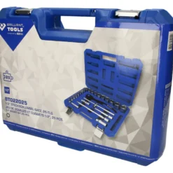 Coffret de douilles et cliquets 1/2'' 25pcs BRILLIANT TOOLS - BT022025