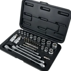Coffret de douilles et douilles tournevis ULTIMATE 1/4'' - 3/8'' - 1/2'' TORX - 31 pcs KS TOOLS 922.4302