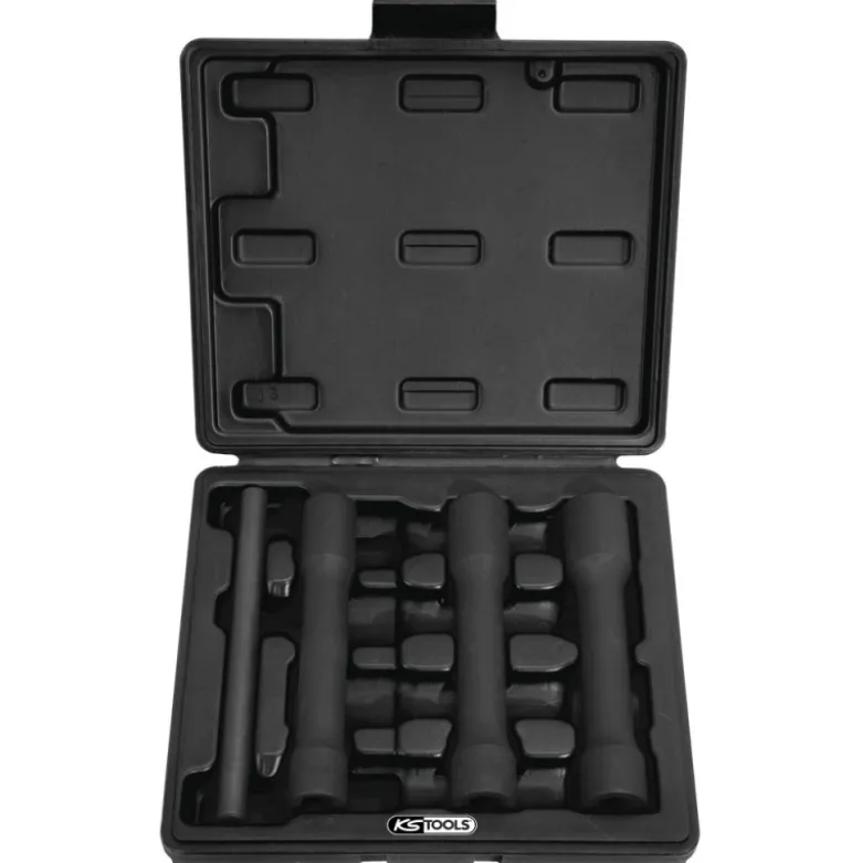 Coffret de douilles extra longues spéciales écrous et vis abimés 1/2" KS TOOLS 913.1290