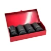 Coffret de douilles longues à chocs 1" - 27 à 33 mm - 4 pcs Airoutil - DC1004L