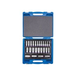 Coffret De Douilles Longues 1/2" 6 Pans Métriques - 25 Pièces King Tony - 4335MR01