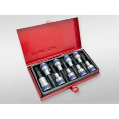 Coffret De Douilles Longues 1/2" Torx, 9 Pièces King Tony - 4119PR