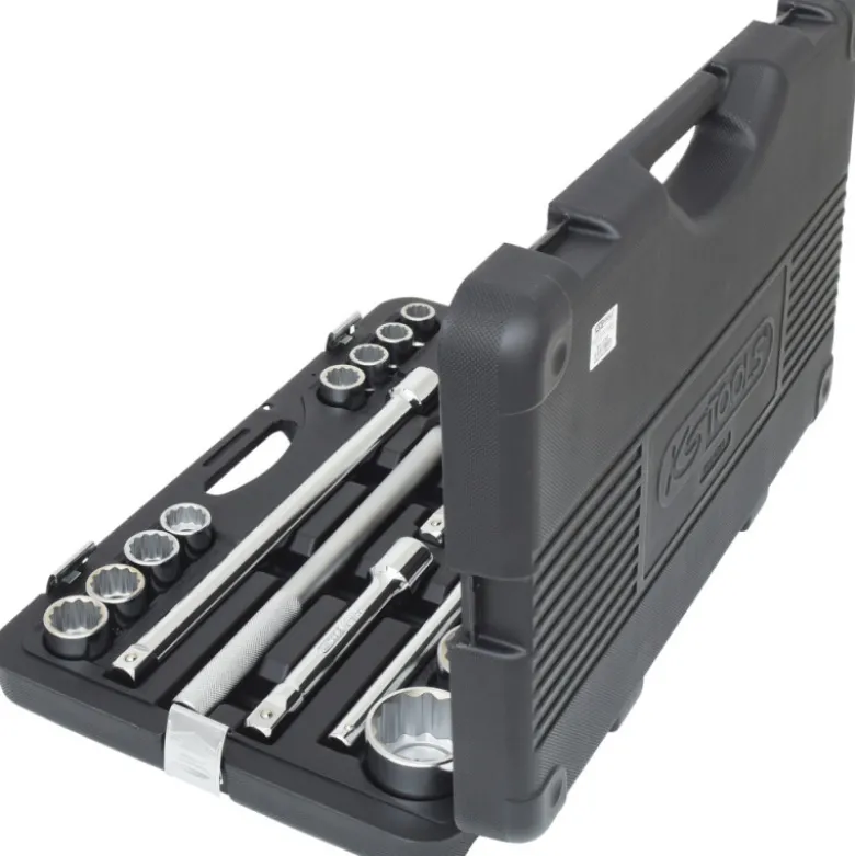 Coffret de douilles 12 pans en pouces 3/4" 21 pièces KS TOOLS 911.0751