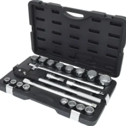 Coffret de douilles 12 pans en pouces 3/4