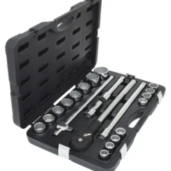 Coffret de douilles 12 pans en pouces 3/4