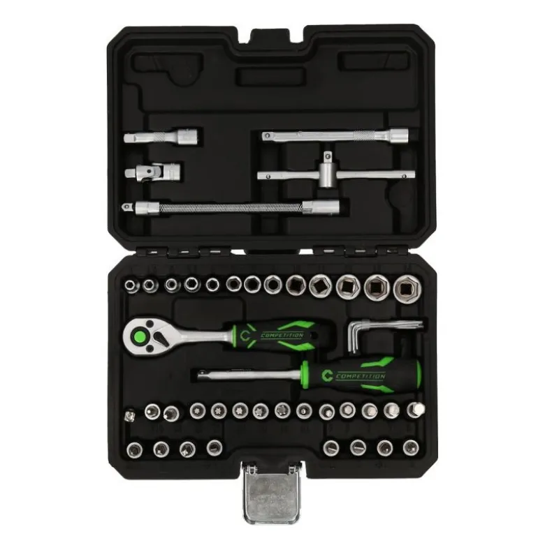 Coffret de douilles 1/4" 48pcs COMPETITION - 512.0048