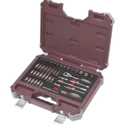 Coffret de douilles 1/4" 44 pcs KRAFTWERK - 204.201.014