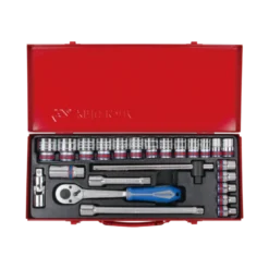 Coffret De Douilles 1/2" 24 Pièces en Pouces King Tony - 4528SR