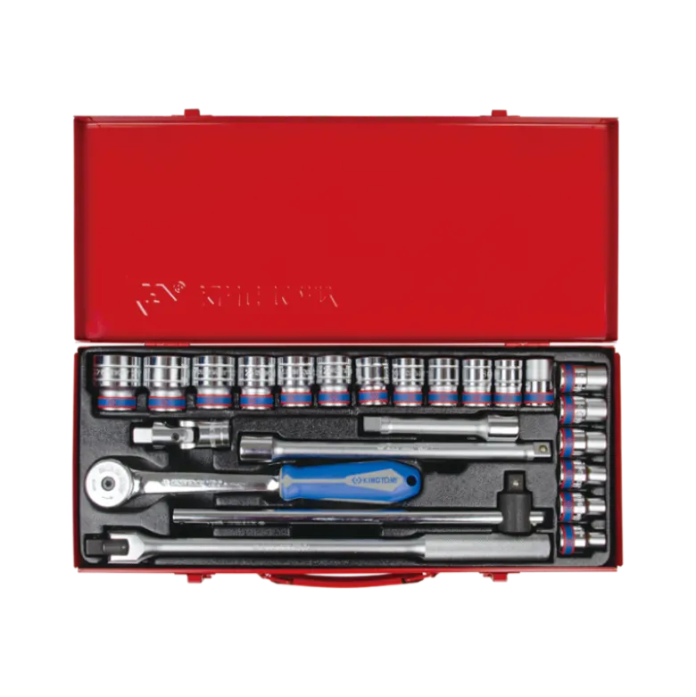 Coffret De Douilles 1/2" 24 Pièces King Tony - 4526MR04