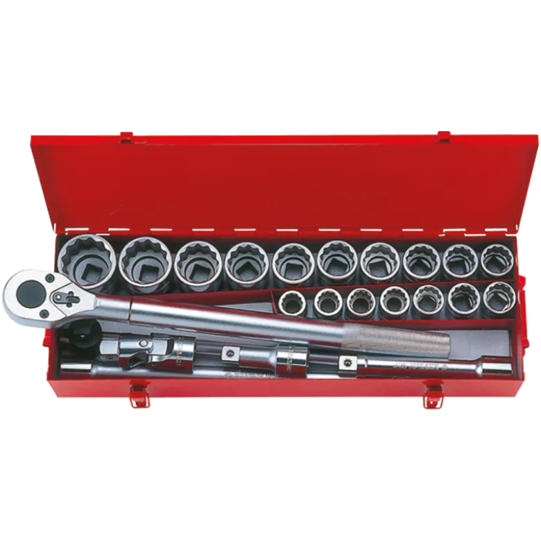 Coffret De Douilles 3/4" 23Pièces King Tony - 6023MR