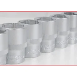 Coffret de douilles 1/4'' + 3/8'' + 1/2'', 179 pièces KS TOOLS 917.0779
