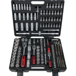 Coffret de douilles 1/4'' + 3/8'' + 1/2'', 195 pièces KS TOOLS 917.0795