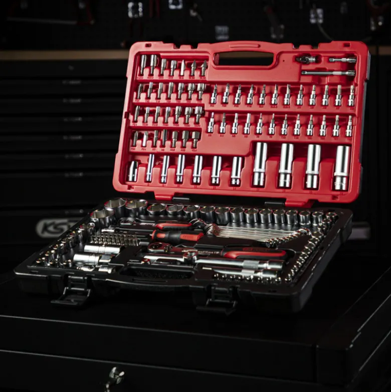 Coffret de douilles 151 pieces ultimate 1/4 " + 1/2" KS Tools 922.0751