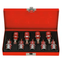 Coffret de 9 douilles tournevis 1/2" TORX KS TOOLS 922.1890