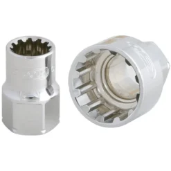 Coffret de douilles traversantes TRIPLEplus® 3/8'' - 1/2'' - 10 à 24 mm KS Tools 922.4040