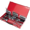 Coffret de jeux de tarauds, filières et forets 44 Pièces KS TOOLS 331.0644