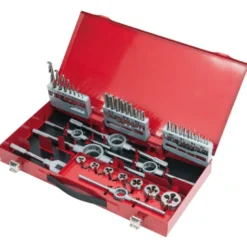 Coffret de jeux de tarauds, filières et forets 44 Pièces KS TOOLS 331.0644