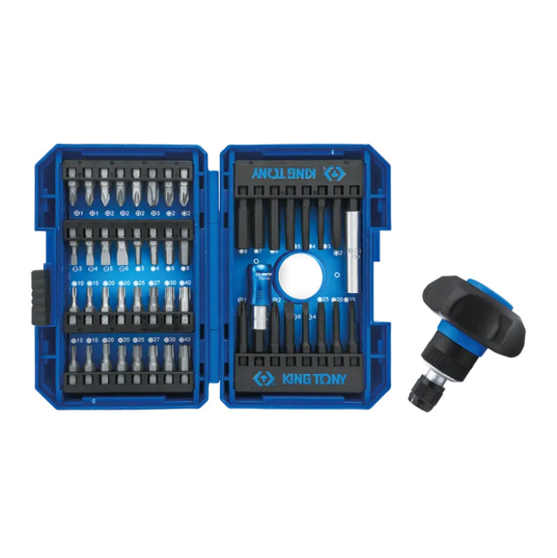 Coffret D'Embouts Avec Cliquet Paume De Main - 49 Pièces King Tony - 1048MR