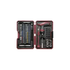 Coffret d'embouts avec tournevis à cliquet 1/4", 53pcs KRAFTWERK - 306.378.002