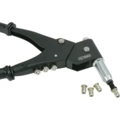 Coffret de pinces à rivets, écrous aveugles (insert) et chevilles Tête pivotante à 360° KS TOOLS 150.9610