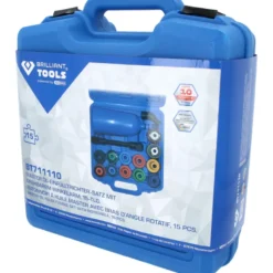 Coffret de remplissage d'huile avec adaptateurs et bras rotatif universel 15pcs BRILLIANT TOOLS - BT711110