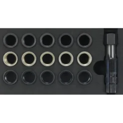 Coffret de réparation de filetage de bougies d’allumage KS TOOLS 150.1280