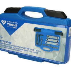 Coffret de réparation pour filetage de frein M9 x 125 16 pcs BRILLIANT TOOLS - BT701100