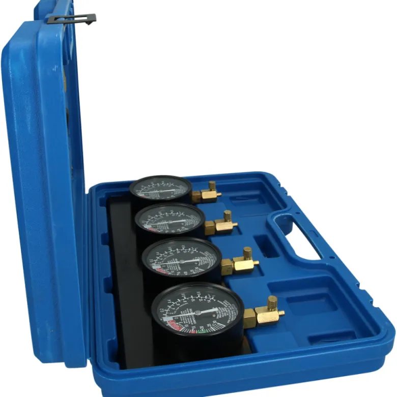 Coffret de test d'injecteurs avec 4 manomètres 26pcs BRILLIANT TOOLS - BT581200