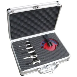 Coffret de trépans diamant à eau - D 6 - 8 - 10 mm / tige 6mm ronde - 12 - 19 mm / tige 9.6 hexagonale SIDAMO 11101420
