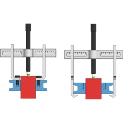 Coffret D'Extracteur Multi-Utilisation À 2 Griffes King Tony