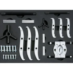 Coffret d'extracteurs 2 et 3 griffes 4’’ et 6’’ et décolleur de roulements KS TOOLS 700.1100