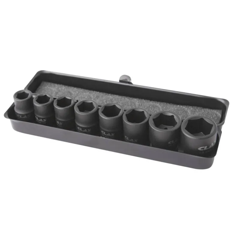 Coffret douilles choc 10-19mm 3/8" (8 pcs) CLAS OS 3300