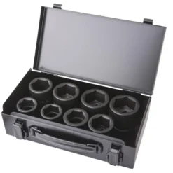 Coffret douilles choc 6 pans 26-38mm 3/4" (8 pcs) CLAS OS 3400