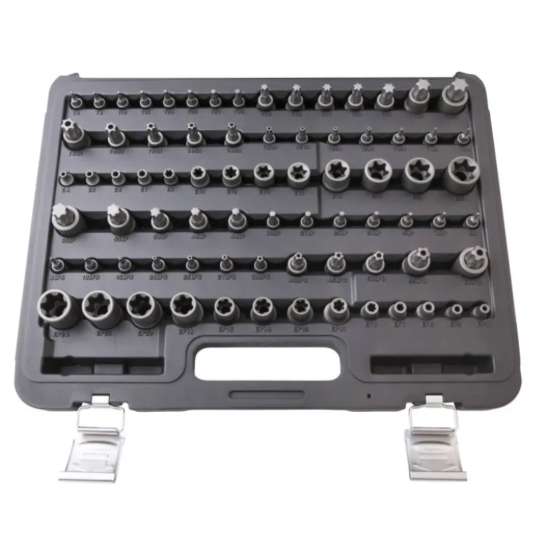 Coffret douilles et douilles embouts ts-torx-torx plus (77pcs) CLAS OM 2338