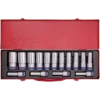 Coffret Douilles 1/2" Longues 15Pcs King Tony - 4215MR