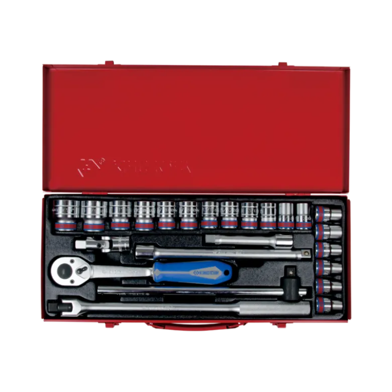 Coffret 1/2" Douilles 24 Pièces en Pouces King Tony - 4026SR03
