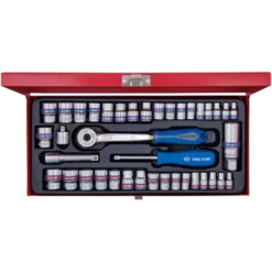 Coffret Douilles 39 Pièces 1/4"-3/8" King Tony - 5039CR04