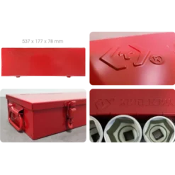 Coffret À Douilles 3/4" 17 Pièces 17 À 55Mm King Tony - 6317MR