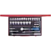 Coffret 1/2" Douilles 33 Pièces Métriques King Tony - 4034MR03