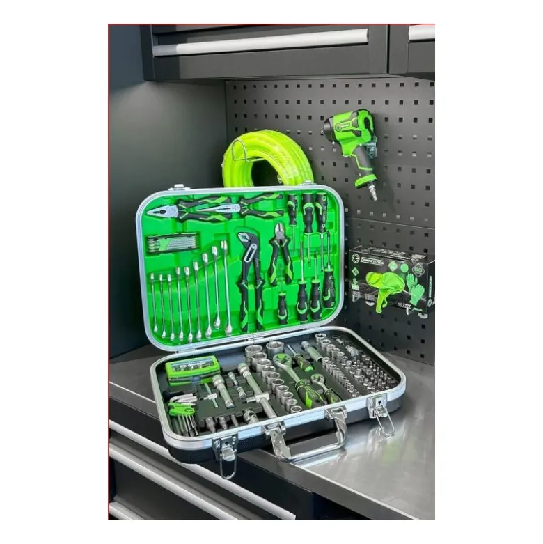 Coffret d'outillage généraliste 1/4" et 1/2" 143pcs COMPETITION - 512.0144