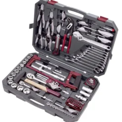 Coffret d’outils Basic-Line, 1/4“ + 1/2“, 115 pcs KRAFTWERK 204.105.600