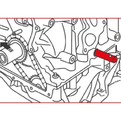 Coffret d'outils de calage principal - Renault 2.0 dCi KS TOOLS 400.0950
