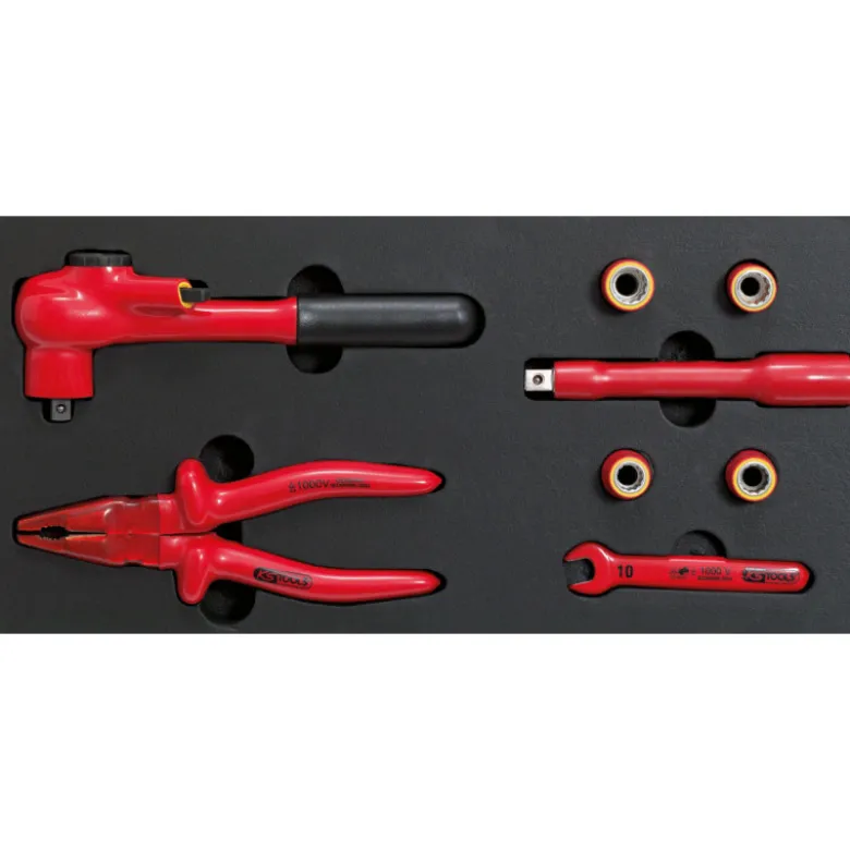 Coffret d'outils isolés 3/8", 8 pièces KS TOOLS 117.1825