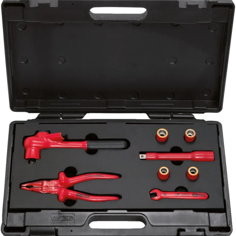 Coffret d'outils isolés 3/8", 8 pièces KS TOOLS 117.1825